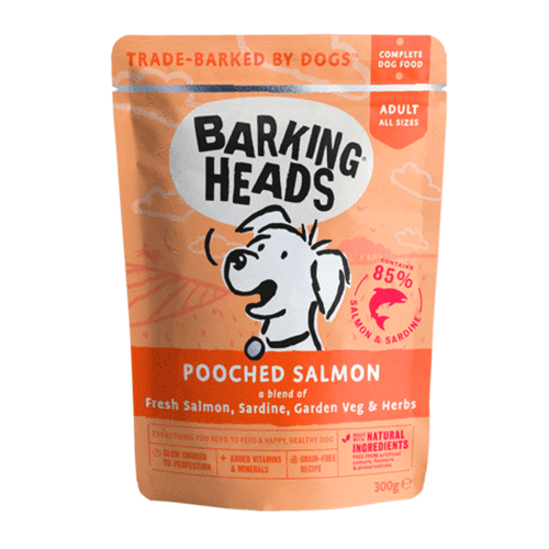 barking heads sa lososom za odrasle pse svih pasmina 300g