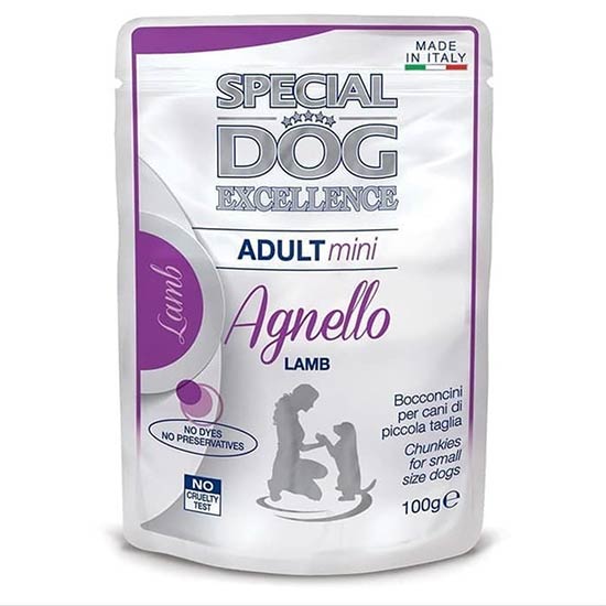 Special Dog s janjetinom za odrasle pse malih pasmina 100g