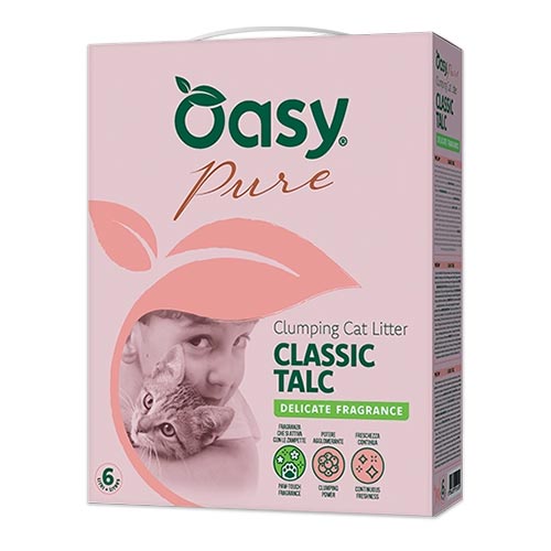 Oasy pijesak za mačke s mirisom dječjeg pudera