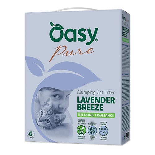 Oasy pijesak za mačke s mirisom lavande